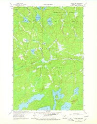 Astrid Lake Minnesota Historical topographic map, 1:24000 scale, 7.5 X 7.5 Minute, Year 1963