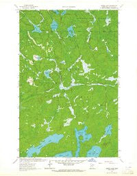 Astrid Lake Minnesota Historical topographic map, 1:24000 scale, 7.5 X 7.5 Minute, Year 1963