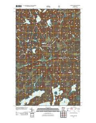 Astrid Lake Minnesota Historical topographic map, 1:24000 scale, 7.5 X 7.5 Minute, Year 2011