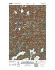 Astrid Lake Minnesota Historical topographic map, 1:24000 scale, 7.5 X 7.5 Minute, Year 2011