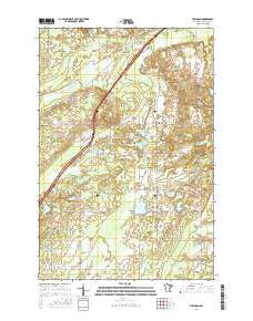 Atkinson Minnesota Current topographic map, 1:24000 scale, 7.5 X 7.5 Minute, Year 2016