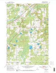 Atkinson Minnesota Historical topographic map, 1:24000 scale, 7.5 X 7.5 Minute, Year 1954