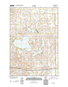 Atwater Minnesota Historical topographic map, 1:24000 scale, 7.5 X 7.5 Minute, Year 2013