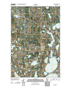 Audubon Minnesota Historical topographic map, 1:24000 scale, 7.5 X 7.5 Minute, Year 2010