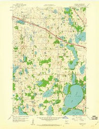 Audubon Minnesota Historical topographic map, 1:24000 scale, 7.5 X 7.5 Minute, Year 1959
