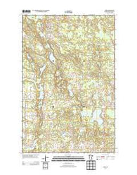 Aure Minnesota Historical topographic map, 1:24000 scale, 7.5 X 7.5 Minute, Year 2013