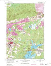 Aurora Minnesota Historical topographic map, 1:24000 scale, 7.5 X 7.5 Minute, Year 1962