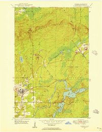 Aurora Minnesota Historical topographic map, 1:24000 scale, 7.5 X 7.5 Minute, Year 1949