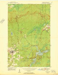 Aurora Minnesota Historical topographic map, 1:24000 scale, 7.5 X 7.5 Minute, Year 1950