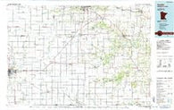 Austin Minnesota Historical topographic map, 1:100000 scale, 30 X 60 Minute, Year 1985