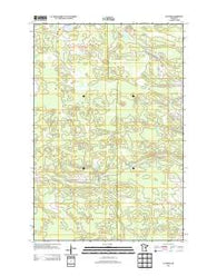 Automba Minnesota Historical topographic map, 1:24000 scale, 7.5 X 7.5 Minute, Year 2013