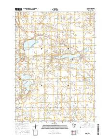 Avoca Minnesota Current topographic map, 1:24000 scale, 7.5 X 7.5 Minute, Year 2016
