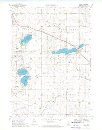 Avoca Minnesota Historical topographic map, 1:24000 scale, 7.5 X 7.5 Minute, Year 1970