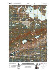 Babbitt Minnesota Historical topographic map, 1:24000 scale, 7.5 X 7.5 Minute, Year 2011
