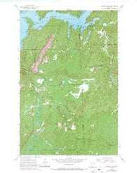 Babbitt NE Minnesota Historical topographic map, 1:24000 scale, 7.5 X 7.5 Minute, Year 1952