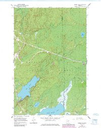 Babbitt SE Minnesota Historical topographic map, 1:24000 scale, 7.5 X 7.5 Minute, Year 1952