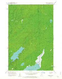 Babbitt SE Minnesota Historical topographic map, 1:24000 scale, 7.5 X 7.5 Minute, Year 1952