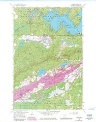 Babbitt Minnesota Historical topographic map, 1:24000 scale, 7.5 X 7.5 Minute, Year 1962