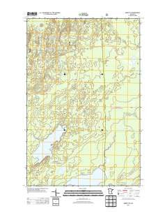 Babbitt SE Minnesota Historical topographic map, 1:24000 scale, 7.5 X 7.5 Minute, Year 2013