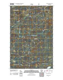 Babbitt SW Minnesota Historical topographic map, 1:24000 scale, 7.5 X 7.5 Minute, Year 2011