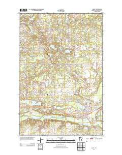 Bagley Minnesota Historical topographic map, 1:24000 scale, 7.5 X 7.5 Minute, Year 2013