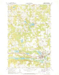 Bagley Minnesota Historical topographic map, 1:24000 scale, 7.5 X 7.5 Minute, Year 1969