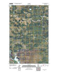 Bailey Lake Minnesota Historical topographic map, 1:24000 scale, 7.5 X 7.5 Minute, Year 2010