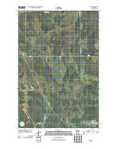 Bain Minnesota Historical topographic map, 1:24000 scale, 7.5 X 7.5 Minute, Year 2010