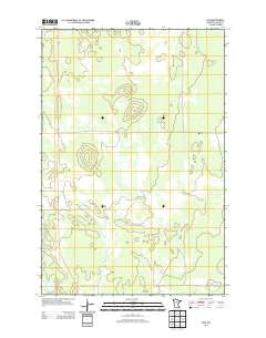 Bain Minnesota Historical topographic map, 1:24000 scale, 7.5 X 7.5 Minute, Year 2013