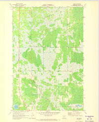 Bain Minnesota Historical topographic map, 1:24000 scale, 7.5 X 7.5 Minute, Year 1970