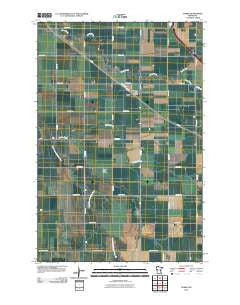 Baker Minnesota Historical topographic map, 1:24000 scale, 7.5 X 7.5 Minute, Year 2010