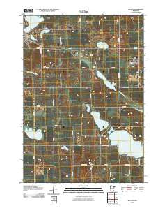 Balaton Minnesota Historical topographic map, 1:24000 scale, 7.5 X 7.5 Minute, Year 2010