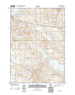 Balaton Minnesota Historical topographic map, 1:24000 scale, 7.5 X 7.5 Minute, Year 2013