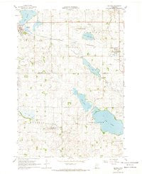 Balaton Minnesota Historical topographic map, 1:24000 scale, 7.5 X 7.5 Minute, Year 1967
