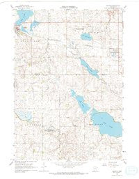 Balaton Minnesota Historical topographic map, 1:24000 scale, 7.5 X 7.5 Minute, Year 1967