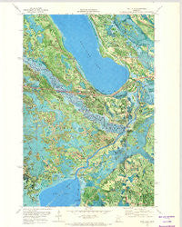 Ball Club Minnesota Historical topographic map, 1:24000 scale, 7.5 X 7.5 Minute, Year 1970