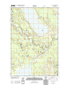 Ball Club Minnesota Historical topographic map, 1:24000 scale, 7.5 X 7.5 Minute, Year 2013