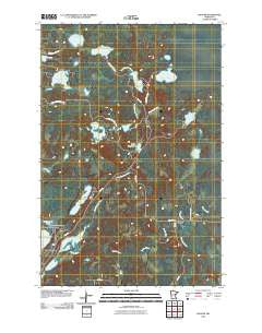 Balsam Minnesota Historical topographic map, 1:24000 scale, 7.5 X 7.5 Minute, Year 2010