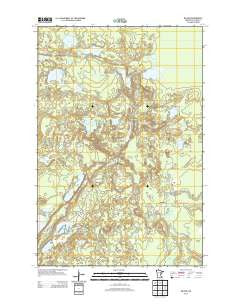 Balsam Minnesota Historical topographic map, 1:24000 scale, 7.5 X 7.5 Minute, Year 2013