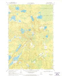 Balsam Minnesota Historical topographic map, 1:24000 scale, 7.5 X 7.5 Minute, Year 1970