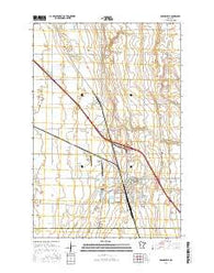 Barnesville Minnesota Current topographic map, 1:24000 scale, 7.5 X 7.5 Minute, Year 2016