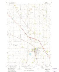 Barnesville Minnesota Historical topographic map, 1:24000 scale, 7.5 X 7.5 Minute, Year 1981