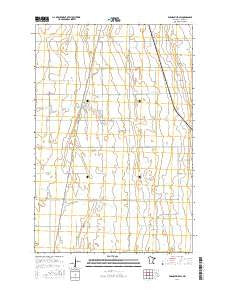 Barnesville SW Minnesota Current topographic map, 1:24000 scale, 7.5 X 7.5 Minute, Year 2016