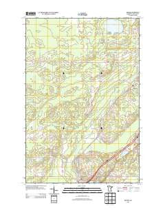Barnum Minnesota Historical topographic map, 1:24000 scale, 7.5 X 7.5 Minute, Year 2013