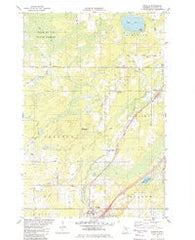 Barnum Minnesota Historical topographic map, 1:24000 scale, 7.5 X 7.5 Minute, Year 1981