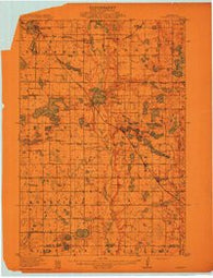 Barrett Minnesota Historical topographic map, 1:62500 scale, 15 X 15 Minute, Year 1911