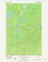 Barrs Lake Minnesota Historical topographic map, 1:24000 scale, 7.5 X 7.5 Minute, Year 1954