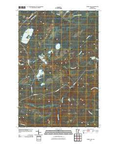 Barrs Lake Minnesota Historical topographic map, 1:24000 scale, 7.5 X 7.5 Minute, Year 2010