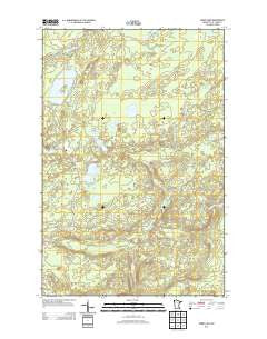 Barrs Lake Minnesota Historical topographic map, 1:24000 scale, 7.5 X 7.5 Minute, Year 2013