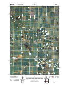 Barry Minnesota Historical topographic map, 1:24000 scale, 7.5 X 7.5 Minute, Year 2010